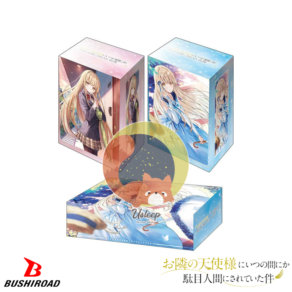 Bushiroad Deck Holder & Storage Box Otonari no Tenshi-sama ni Itsunomanika Dame Ningen ni Sareteita Ken : Mahiru