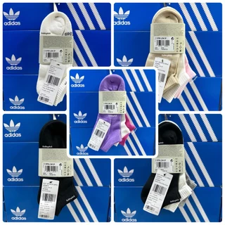 Adidas ถุงเท้า 3 คู่ Cushioned Low-Cut Socks IA3943 IA3944 IA3945 IC1335 IJ8241 - แท้/ป้ายไทย