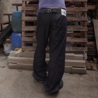 Whatdoubts Engineered jeans Balsam blue - Midnight black