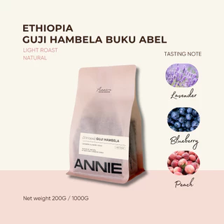 ANNIE - Ethiopia Guji Hambela Buku Abel Natural คั่วอ่อน