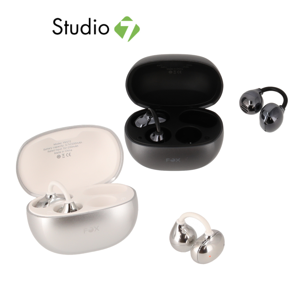 หูฟัง FOX TWS Open-Earbuds Clip รุ่น YKS72 by Studio7