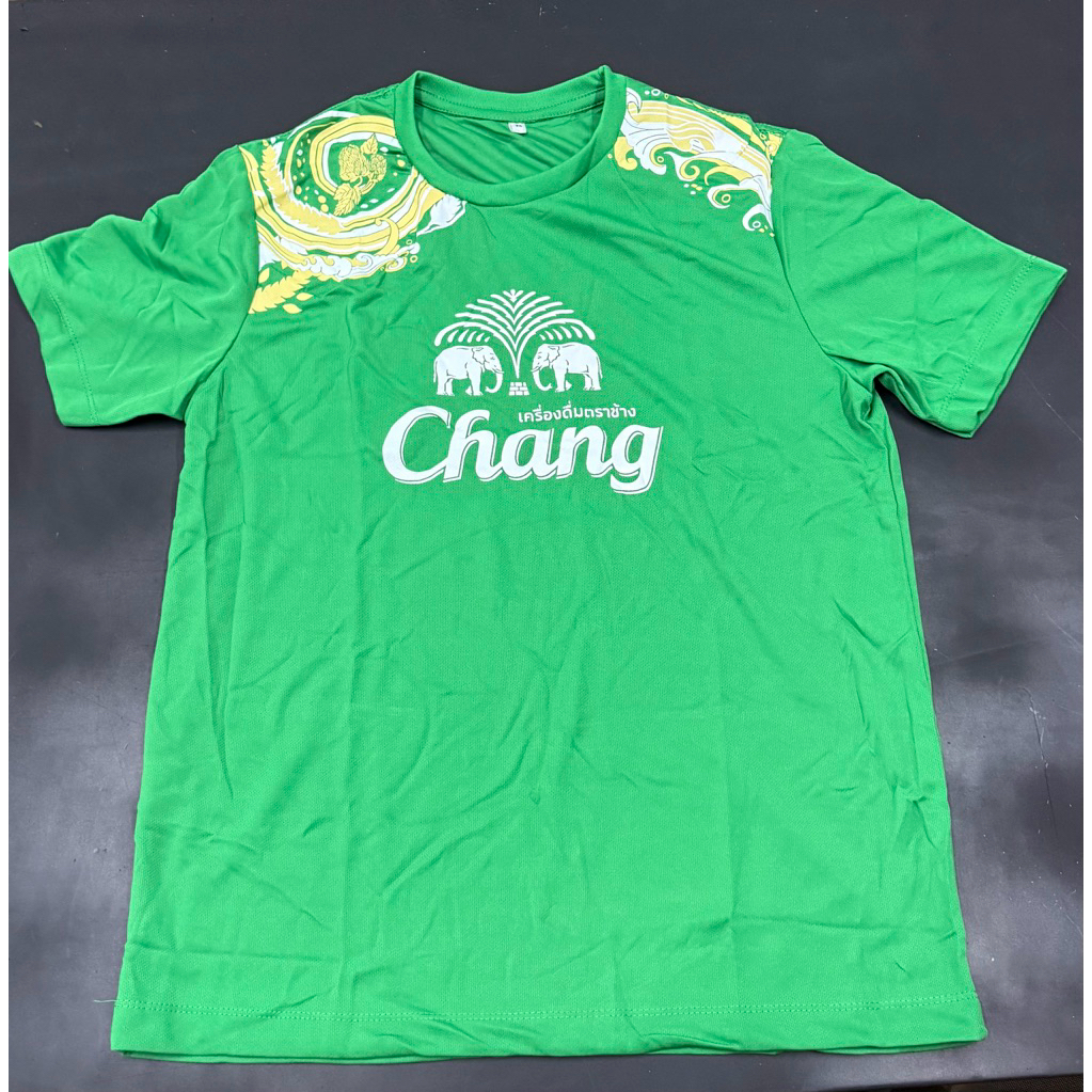 เสื้อยืดคอกลม เสื้อกีฬา ลิโพ Chang m150 ของแท้100%