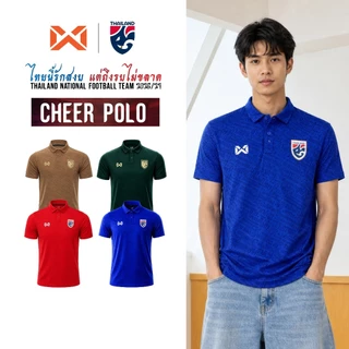 WARRIX เสื้อฟุตบอลทีมชาติไทยฤดูกาลใหม่ 2026/27 Cheer Polo (WA-262FBATH30)