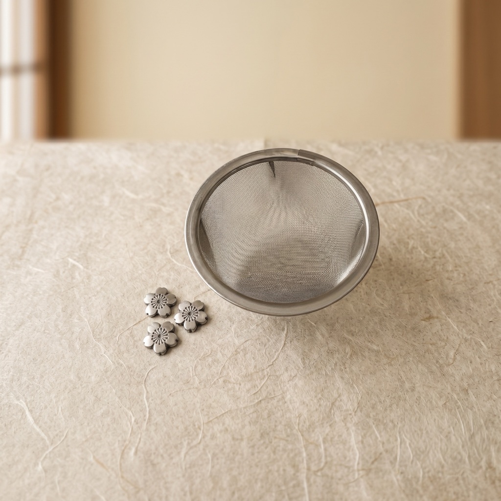กระชอนร่อนผงมัทฉะสแตนเลส (made in Japan) Matcha Sifter Strainer Stainless