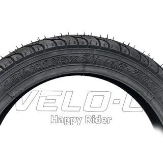 ยางนอกจักรยานขนาด 12x 1/2x1.75x2 1/4 (47-203) ลายเรียบ ยี่ห้อ Deestone ทนทาน ถึงเร็วส่งจากในไทย