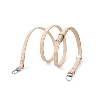 สายสะพายหนังแท้มินิ Longchamp 0.9 cm ไม่ต้องเจาะรู สายคล้องไหล่หนังแท้ชุด กระเป๋าสะพายข้างอุปกรณ์เสริมกระเป๋า