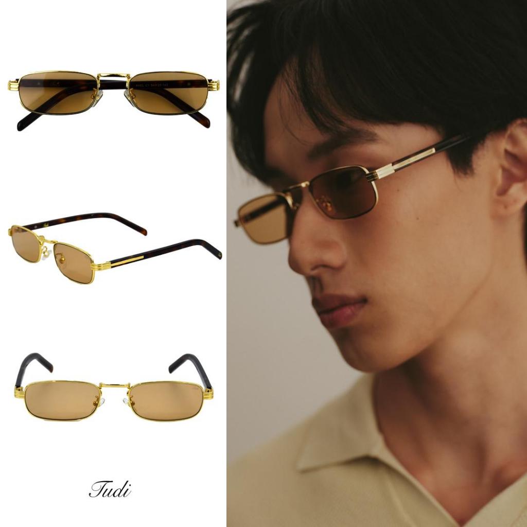 แว่นกันแดด TUDI รุ่น AXEL เลนส์ UV400 / UV100% Protection ผสานเสน่ห์ของดีไซน์วินเทจเข้ากับความโมเดิร์นได้อย่างลงตัว