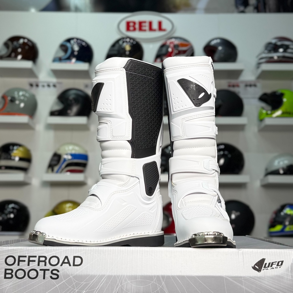 รองเท้าบูท UFO MOTOCROSS XANDER EXTREME BOOTS WHITE