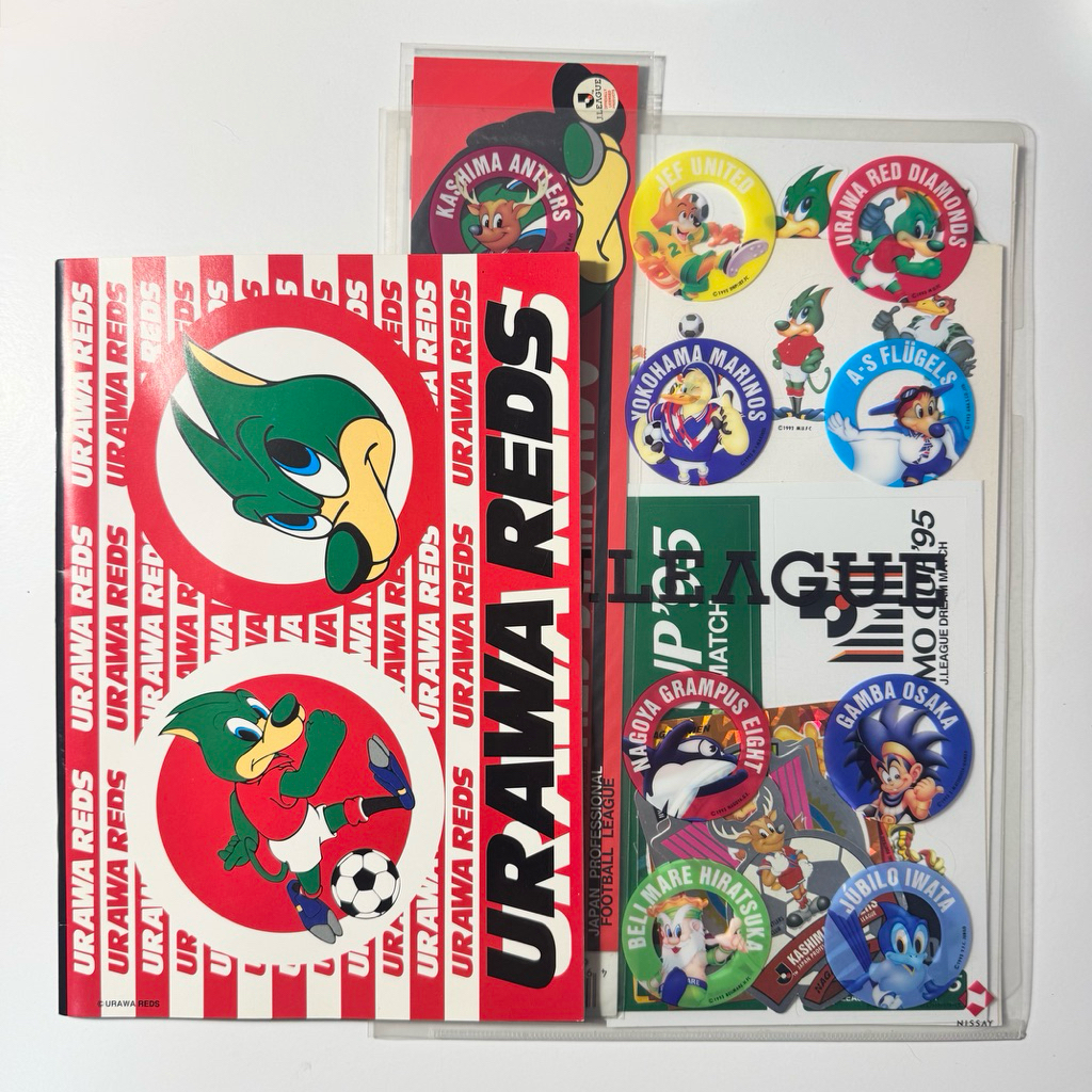J.League สมุด แฟ้ม สติ๊กเกอร์ (สินค้าพร้อมส่ง)
