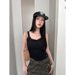 Choosedress A2040 Emie Lace Cami เสื้อสายเดี่ยวสายลูกไม้