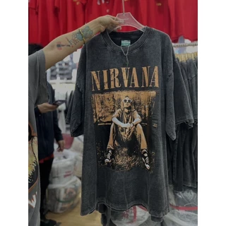 เสื้อยืดฟอกวินเทจ(อก60-62ยาว32)เทียบไซส์=5XL