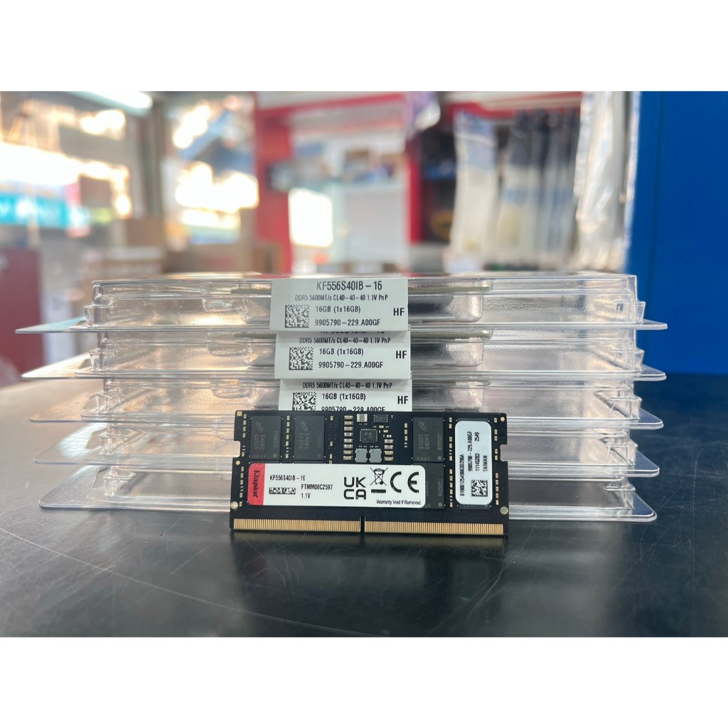RAM Nootbook KINGSTON FURY IMPACT DDR5 16GB รุ่น KF556S40IB-16 BUS 5600MHz ประกัน L/T (Synnex)