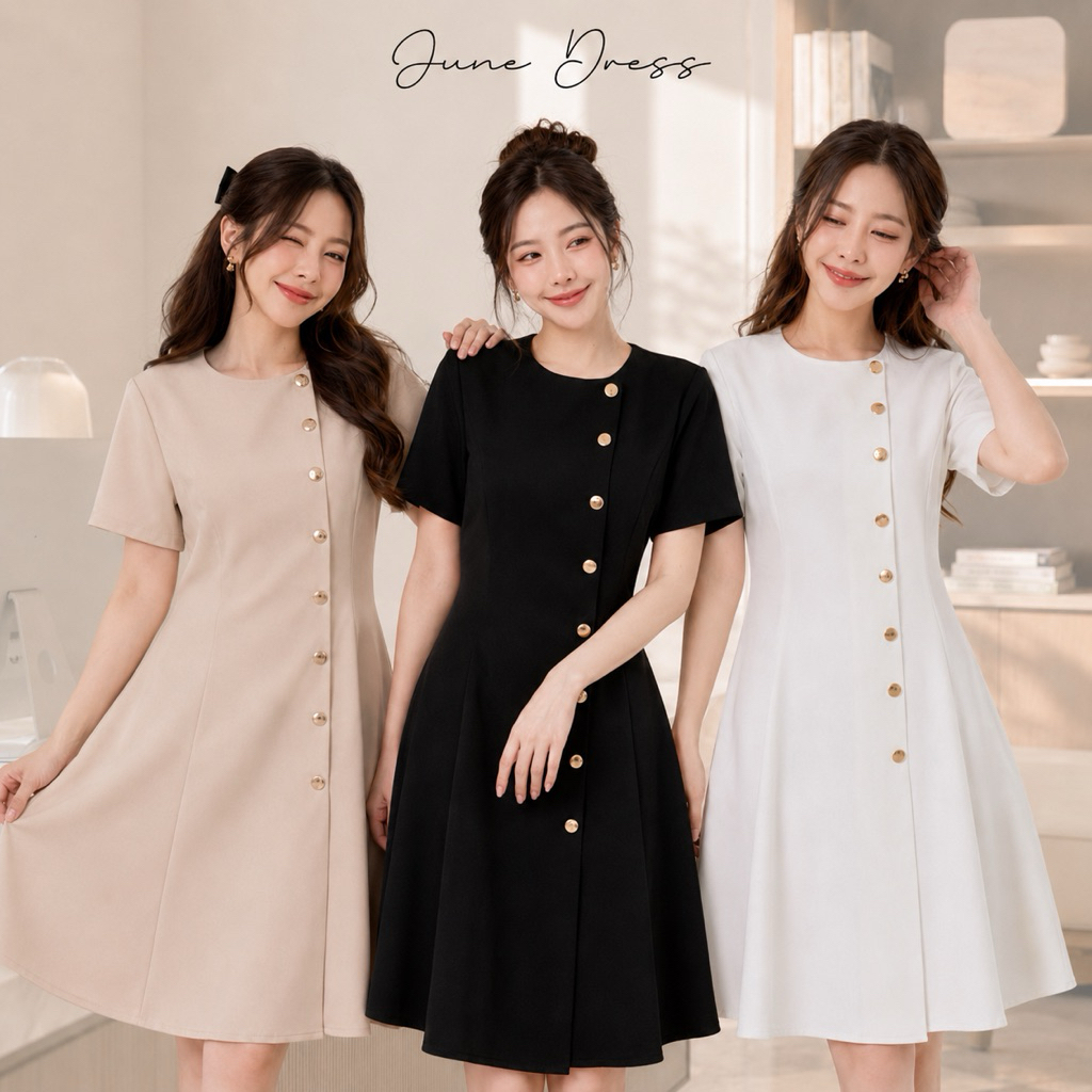 Modish | June Dress | เดรสทำงาน เรียบหรู ทรงสวย