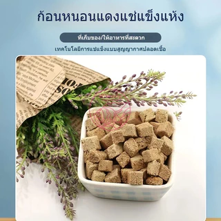 หนอนแดงฟรีซดราย อาหารปลาแห้ง หนอนอบแห้ง Freeze Dried อาหารลูกปลาทอง ปลากัด ปลาหางนกยูง ปลาบอลลูน