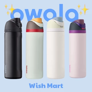 Owala FreeSip 24oz / 32oz ของแท้ เก็บอุณหภูมิ / เก็บความเย็น กระติกน้ำ ป้องกันการรั่วซึม พร้อมส่ง