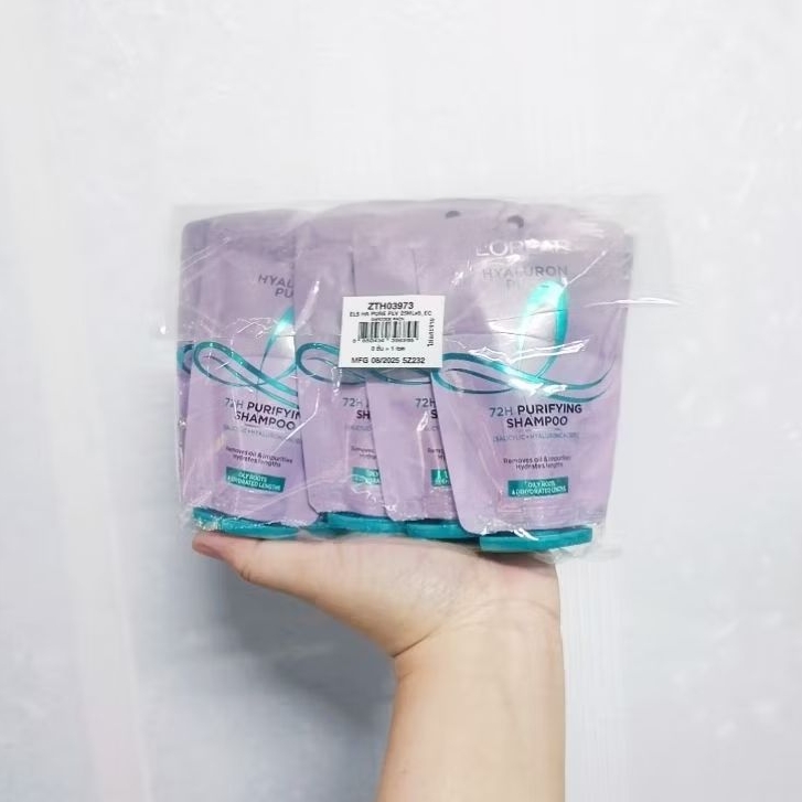 ยาสระผม loreal ลอรีอัลแบบซองแพ็ค*8ซอง