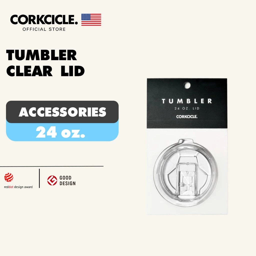 ฝาแก้วน้ำ 24OZ TUMBLER CLEAR LID CORKCICLE