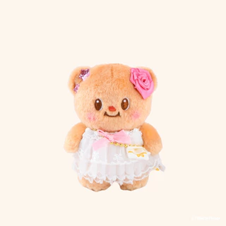 พวงกุญแจเจ้าหญิงชุดขาวน้องเนย (Butterbear Princess Dress Keychain)