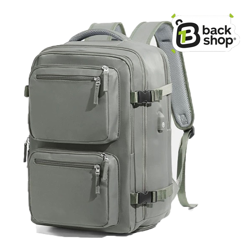กระเป๋าเป้สะพายหลังเดินทางอเนกประสงค์ 40L-45L ฟองน้ำด้านหลังระบายอากาศได้สบาย กระเป๋าเดินทาง