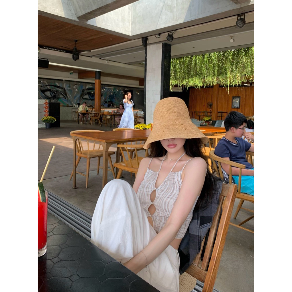 พร้อมส่ง | Soft Rib Button Camisole