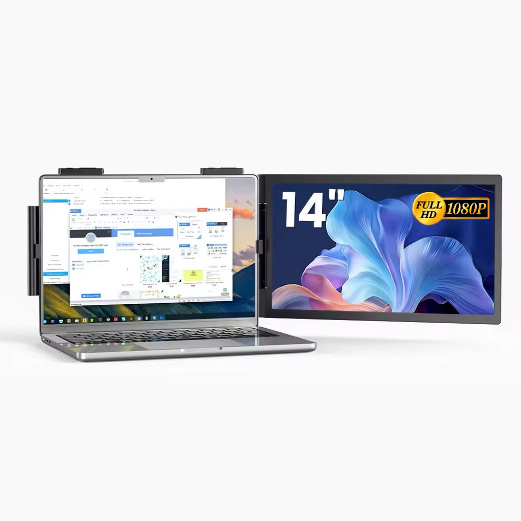 จอเสริมโน้ตบุ๊กใช้งานสะดวก UPERFECT 1080P  Portable Monitor  14inch  For Laptop | Attachable FHD IPS