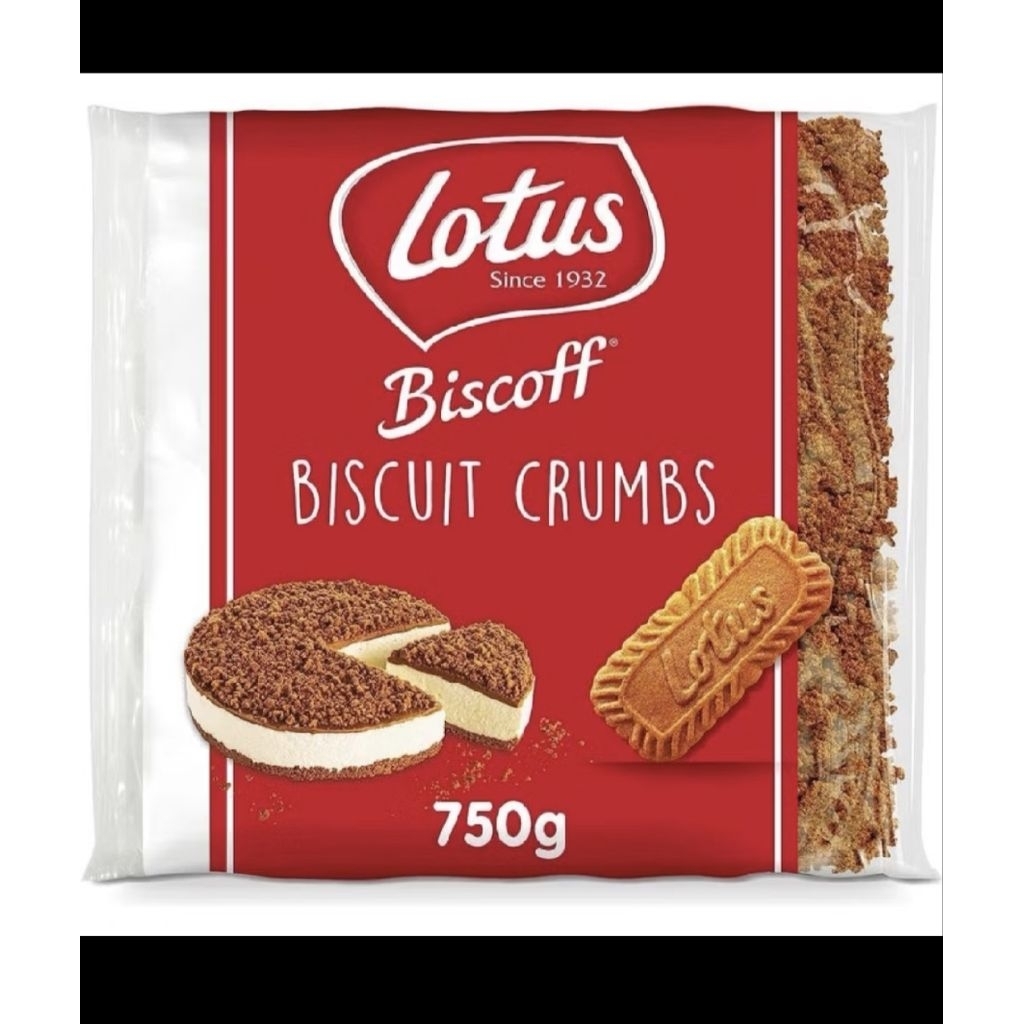 750 กรัม Lotus Biscoff Crumble คุกกี้บดกรอบ