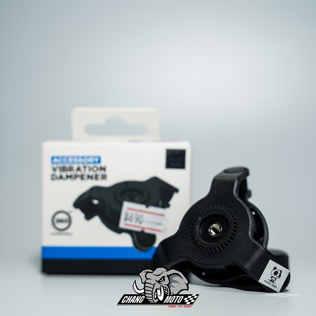 ของแท้ 100%! Quad Lock Vibration Dampener ตัวลดแรงสั่นสะเทือน กันสั่นกล้องมือถือ กันกล้องพัง สำหรับที่จับมือถือมอเตอร์ไซ