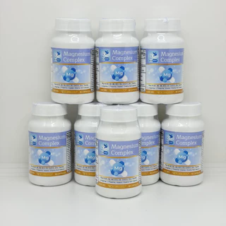 แมกนีเซียม คอมเพล็กซ์ Magnesium Complex ตรา บลูเบิร์ด ขนาด 1200 มิลลิกรัม 60 แคปซูล