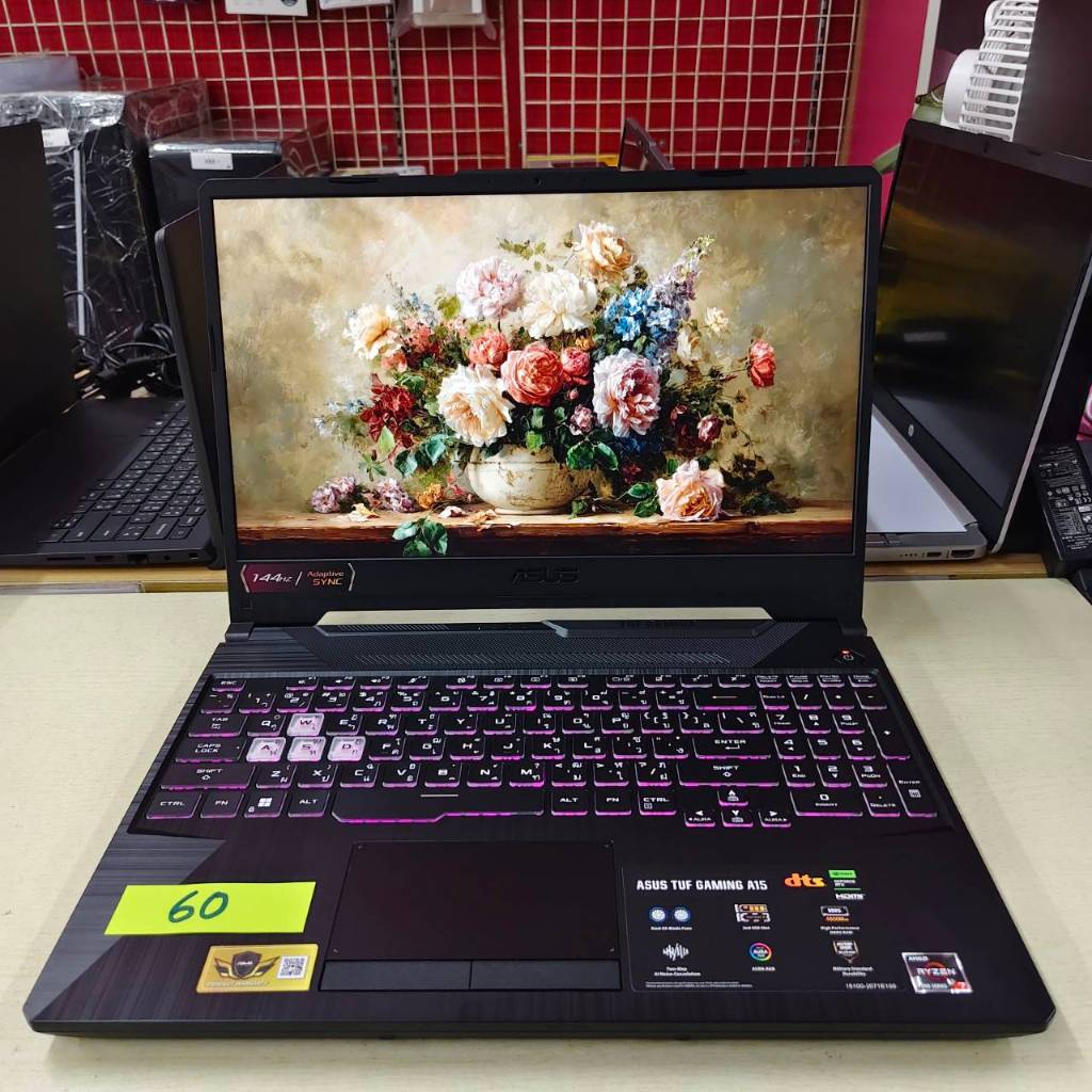 ASUS  TUF  GAMING  A15  FA506NFR - HN005W  ประกันศูนย์ Onsite 20/09/2026 ประกัน Advice 29/06/2027 สภ