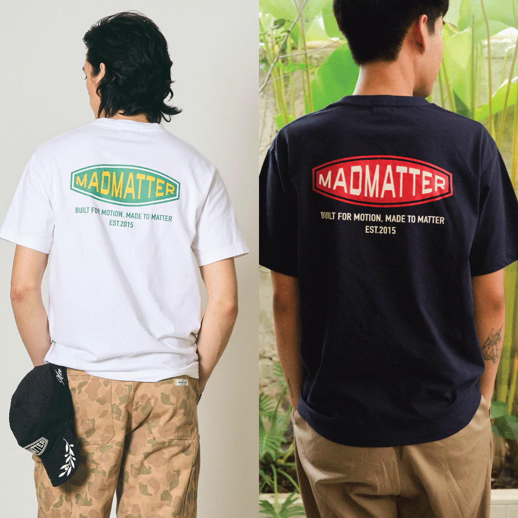 Madmatter - Logo Pitstop Tee เสื้อยืด คอกลม