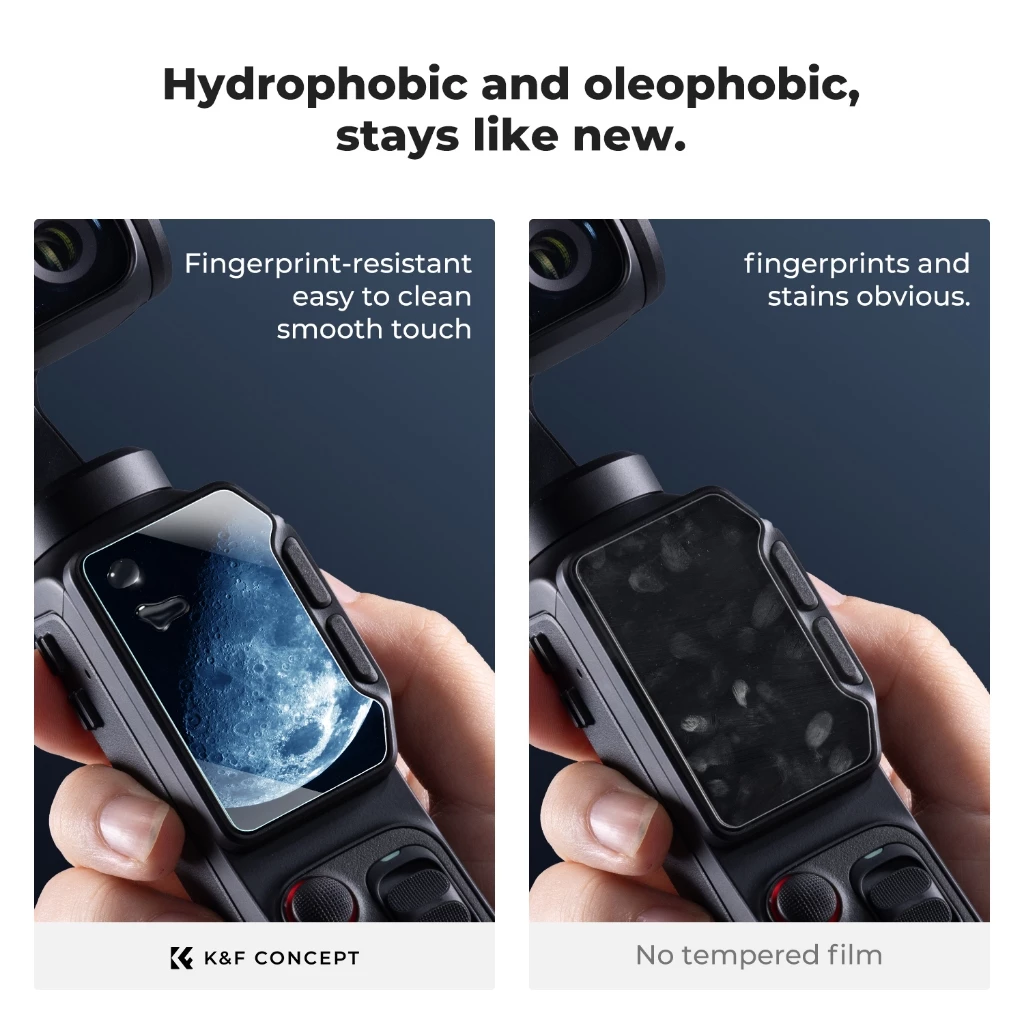 K&F CONCEPT PF13 AR กระจกกันรอย Insta360 Luna Ultra ป้องกันแสงสะท้อน 95% กันแตก 9H กันรอยนิ้ว thumbnail 7