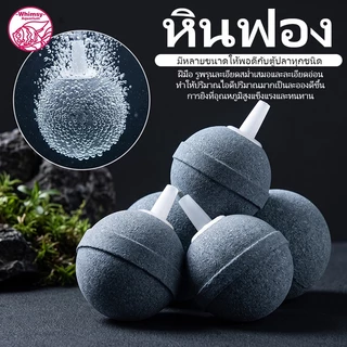 หัวทรายเพิ่มออกซิเจนสำหรับตู้ปลา ตู้กุ้ง สัตว์น้ำทุกชนิด ฟองแรง ออกทุกรู ฟองไม่ใหญ่เกินไป ปลาไม่ตกใจ