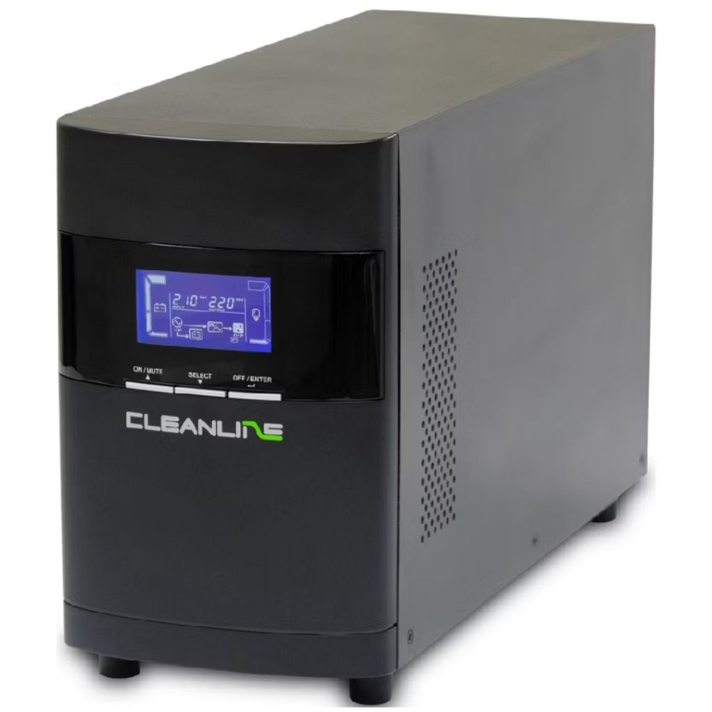 ​[มือสอง สภาพดี] เครื่องสำรองไฟ Cleanline T-1500 (1500VA/1350W) True Online Pure Sine Wave เปลี่ยนแบ