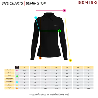 Bemingtop1238(S-4XL)-Lovi Polo - เสื้อโปโลแขนยาวทรงเข้ารูปดีไซน์เรียบกระดุมหน้า