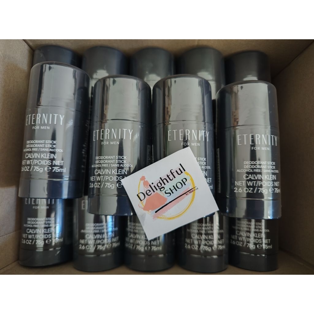[ลอตผลิตใหม่2026]โรลออน ระงับกลิ่นกาย CK Eternity Deodorant Stick 75ml