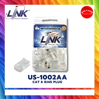 Link RJ45 CAT6 NEW หัวแลน รุ่น US-1002AA แพ็ค 10 หัว