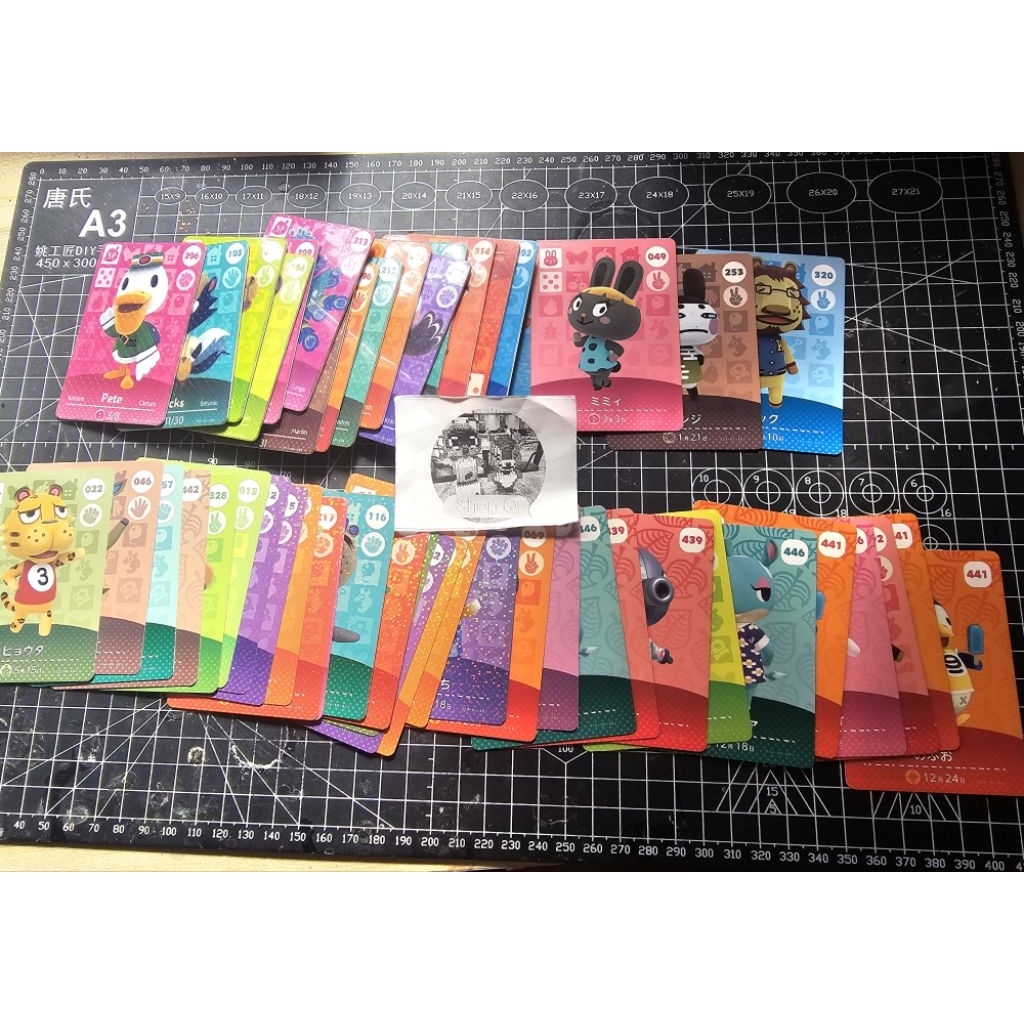 animal crossing การ์ดใบ amiibo