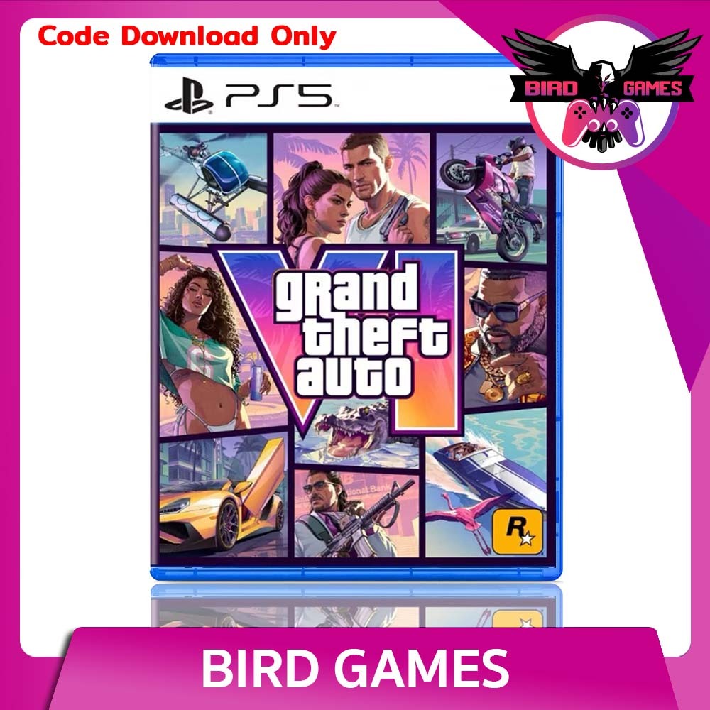 Pre-order 19/11 Grand Theft Auto VI Ps5 Game แผ่นแท้มือ1!!!!! (GTA6)(GTA 6)(GTA VI Ps5)(Grand Theft 