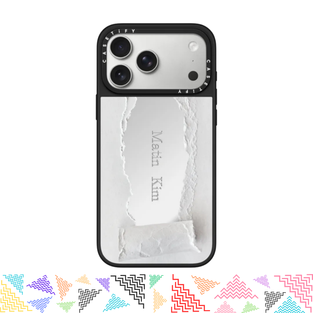 เคสมือถือ CASETiFY | Matin Kim Paper Case [Matin Kim] For iPhone Samsung แท้ พร้อมส่ง เคสกันกระแทก