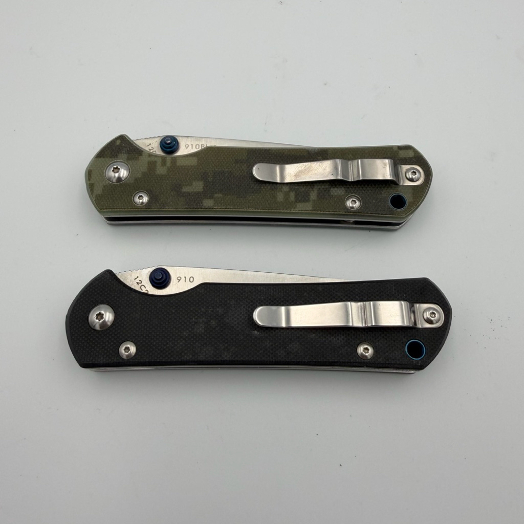 มีดพับ Land 910 / 910plus เหล็ก 12C27 Ball bearing ด้าม G10 (สินค้ามือสอง)