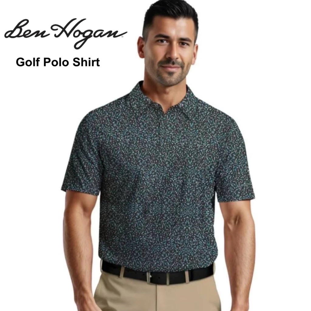 เสื้อโปโลกอล์ฟBen Hogan Polo Golf ผ้ายืดหยุ่นใส่สบายของแท้