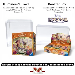 Premium Acrylic for Disney Lorcana Booster Box