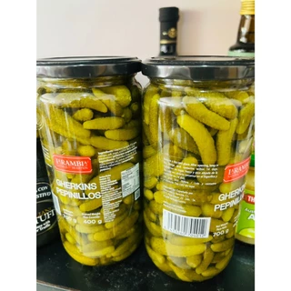 LARAMBLA GHERKINS PEPINILLOS แตงกวาดองลูกเล็ก 700g.