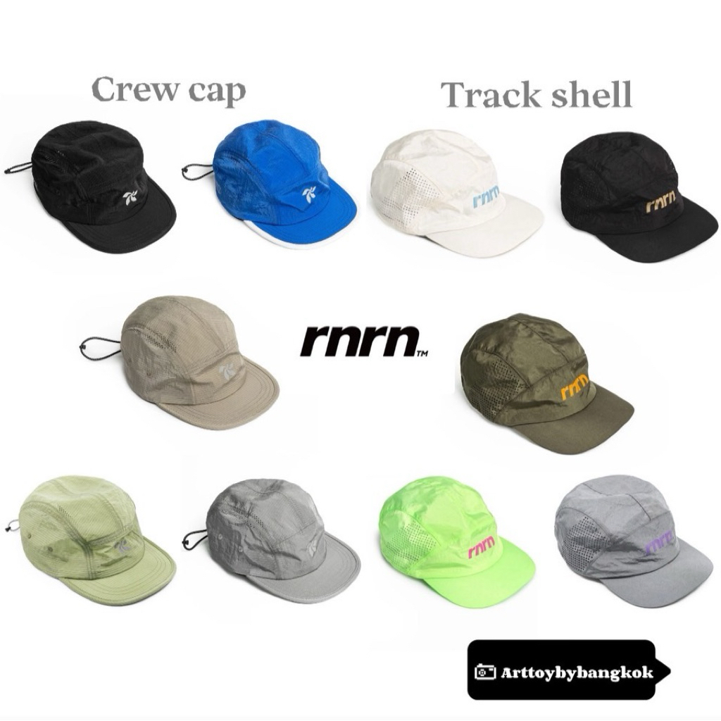 พร้อมส่งจาก กทม. 🔥🚛 หมวก RNRN TRACK SHELL&CREW CAP ของแท้ 100%
