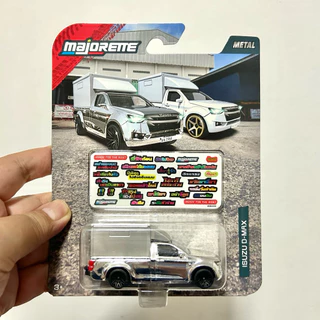 C2Kun|รถกระบะคอกซิ่งกระบะตู้ทึบมาจอเร็ตต์ Majorette Isuzu d-max transport pick up งานลิขสิทธิ์แท้