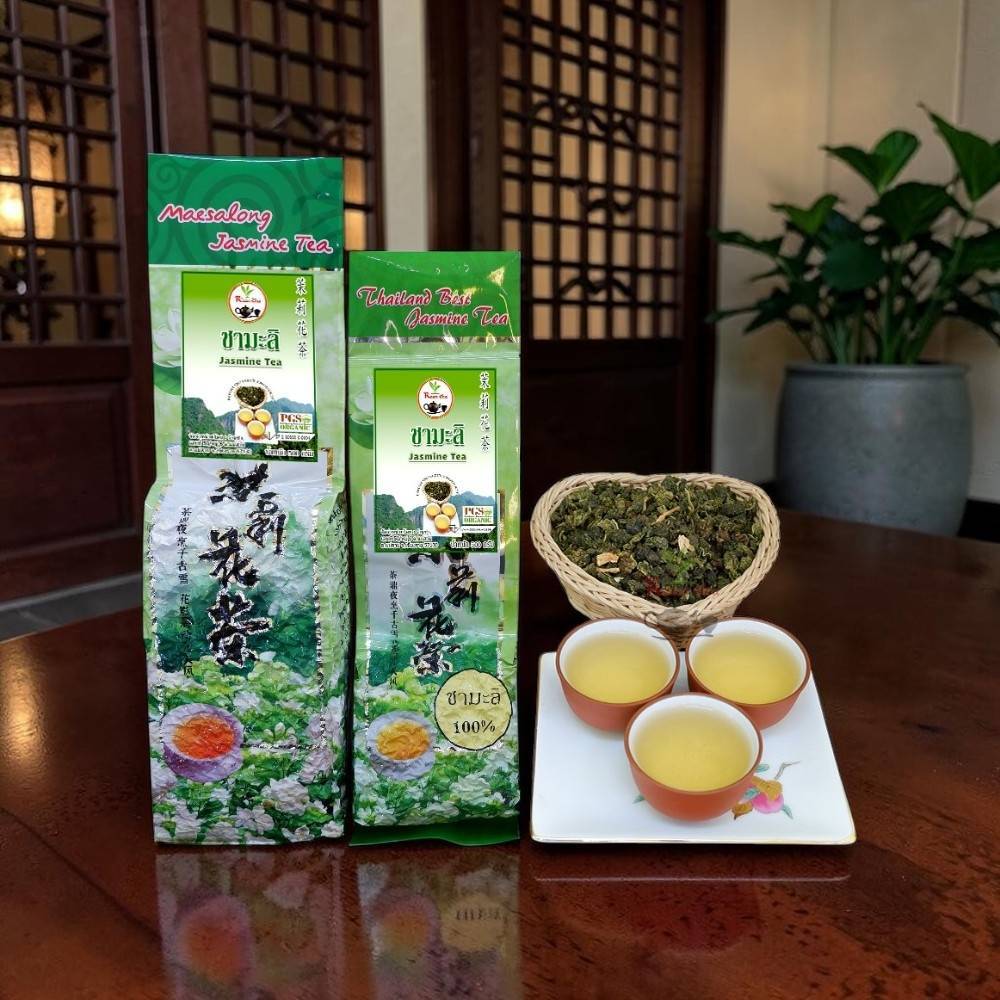 ชามะลิ ขาหอมมะลิ คัดสรรค์พิเศษ High Quality Jasmine Tea