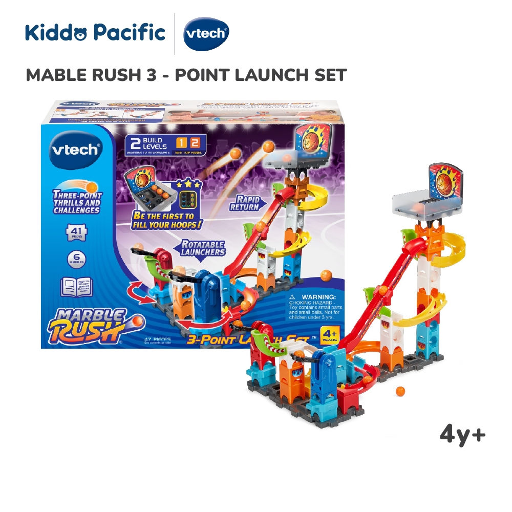 VTECH MABLE RUSH 3 - POINT LAUNCH SET ของเล่นชู้ตบาสแบบตัวต่อ