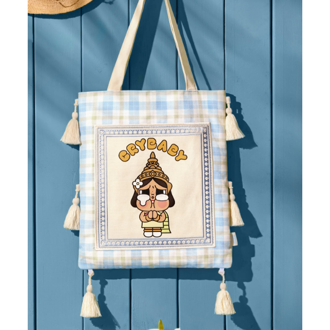 (มือ 2) Crybaby Hello Thailand : Mini bag & Fabric Bag