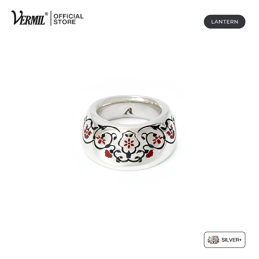 แหวนยิงธนู Vermil Archery Thumb Ring รุ่น Lantern Royal Bloom