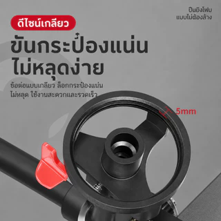 ปืนยิงโฟม PU แบบไม่ต้องล้าง ด้ามจับกันลื่น หัวเกลียวแน่น ใช้กับโฟมกระป๋อง งานอุดรอยรั่ว ติดตั้งประตูหน้าต่าง